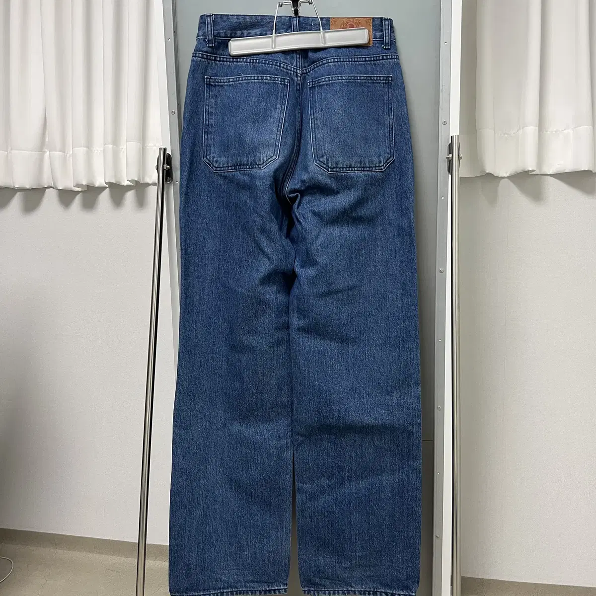 [S] STU 21FW Denim Pants Mid Blue