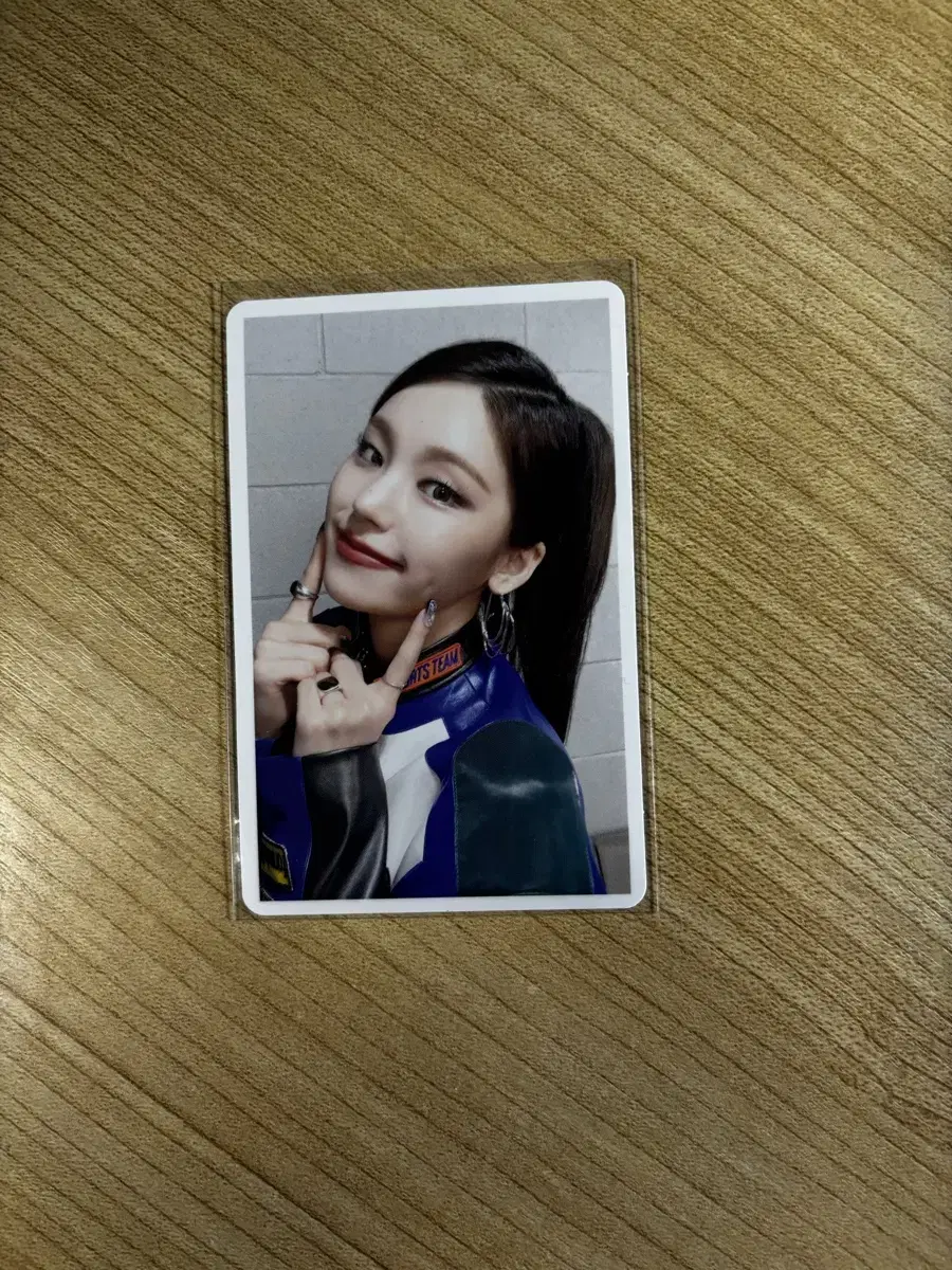 Itzy yeji Japanese photocard