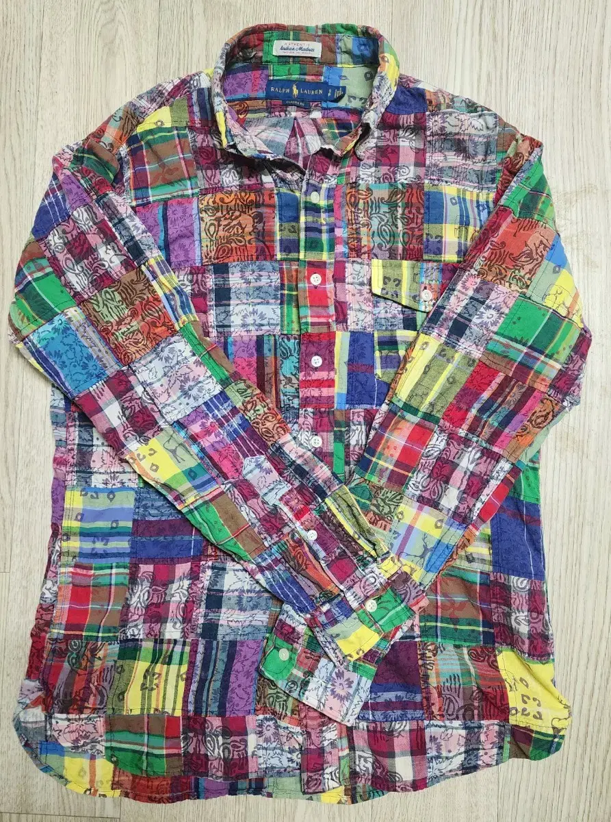 POLO Ralph Lauren Madras Patchwork Shirt