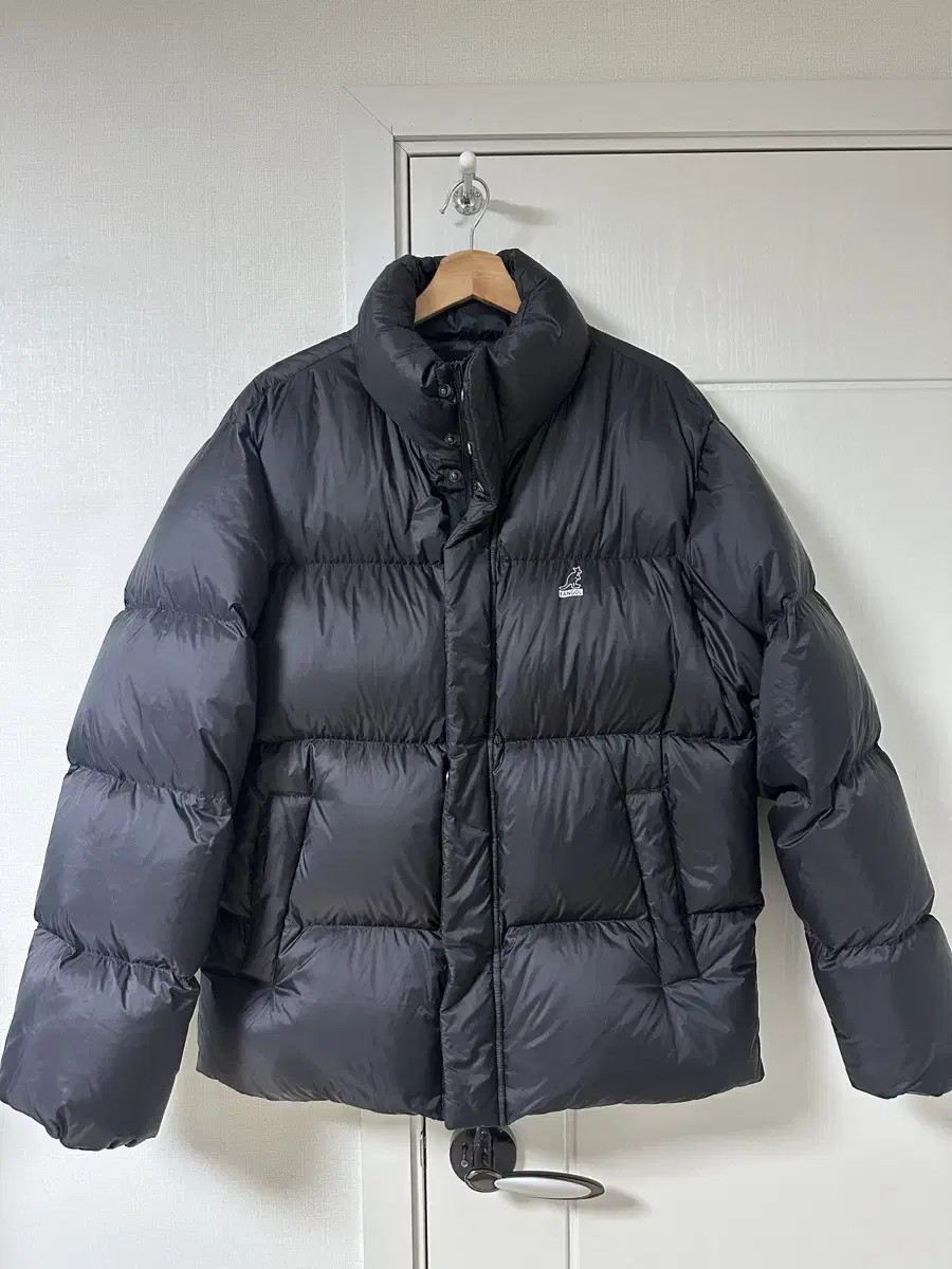 Kangol Black Puffer Short Padded L Large