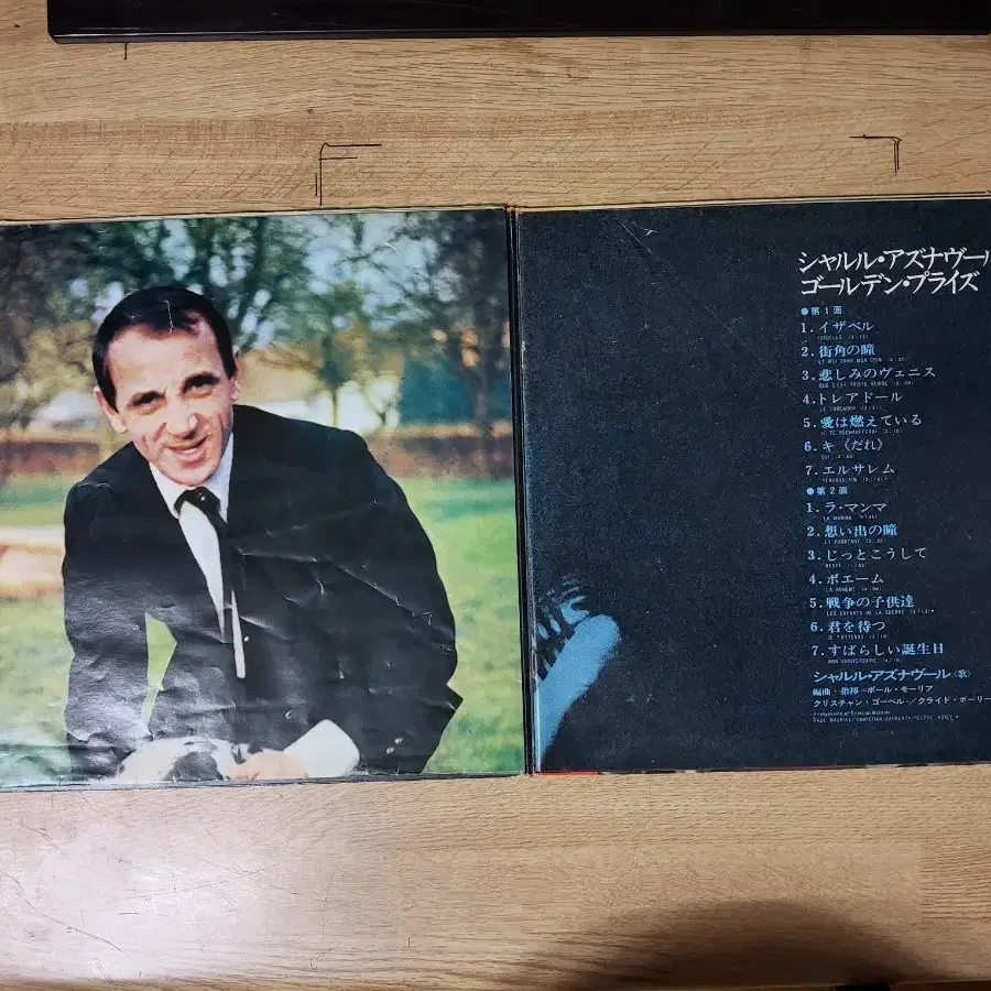 CHARLES AZNAVOUR 음반 g (LP 턴테이블 오디오 앰프