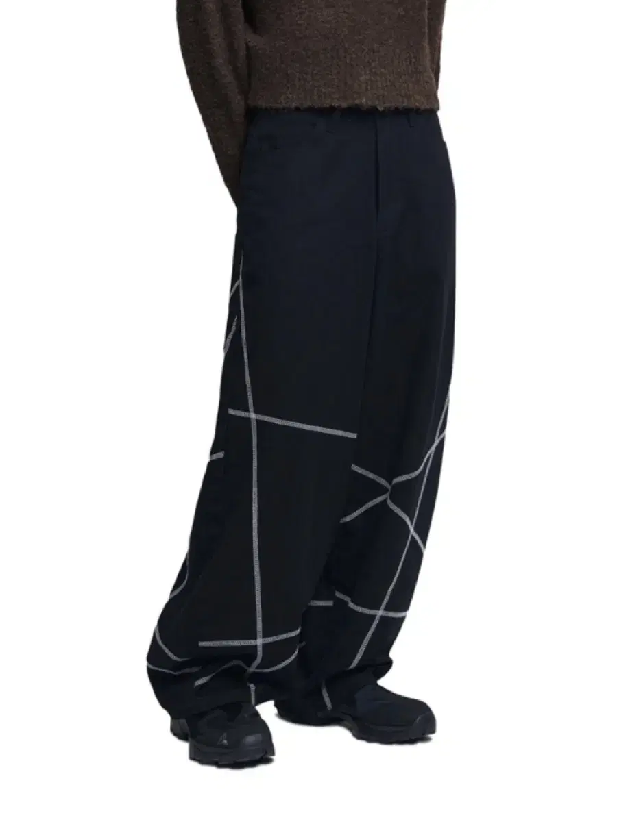 No Manual Wide Leg Pants Black 32