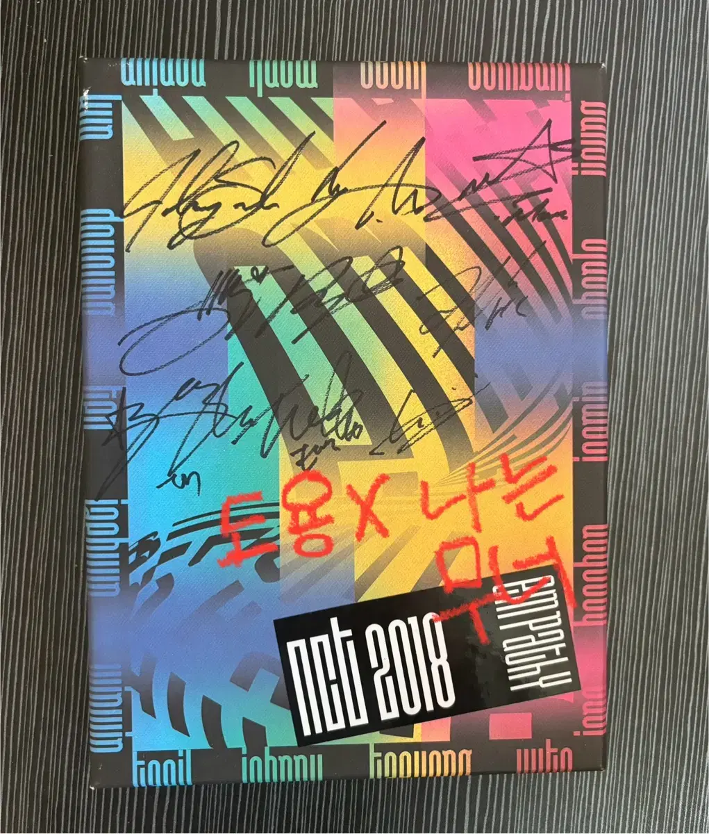 Nct2018SignedAlbum