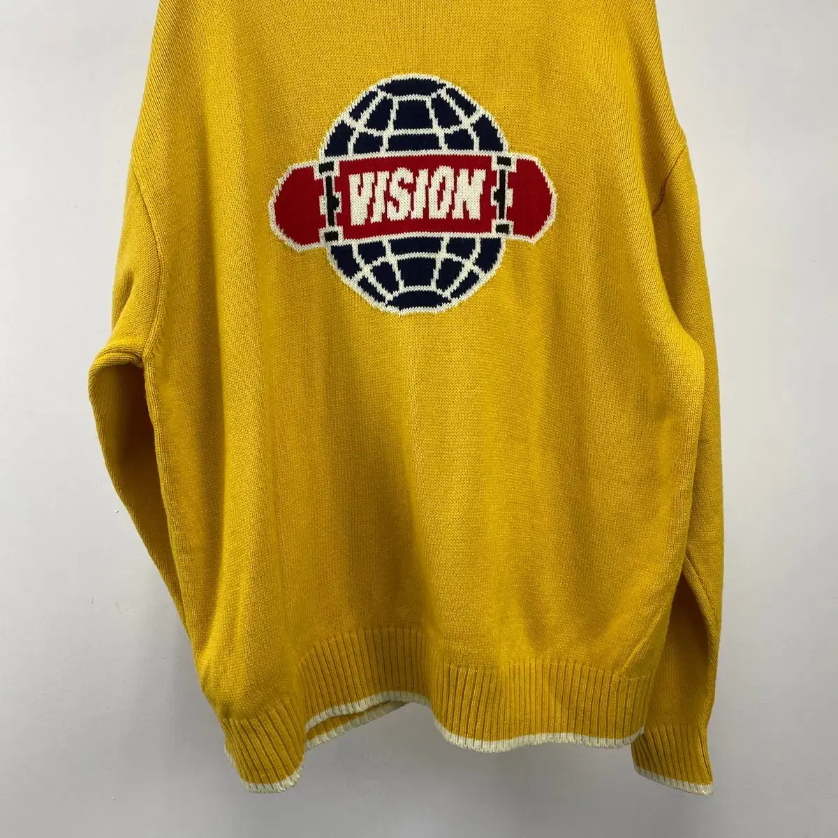 빈티지 VISION STREET WEAR 로고 니트