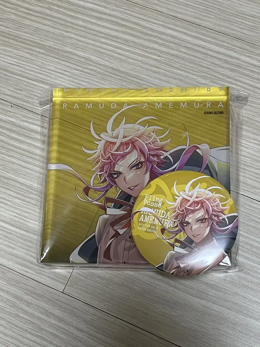 Hippmai Amemura Ramuda's new album acrylic Block Can Badge