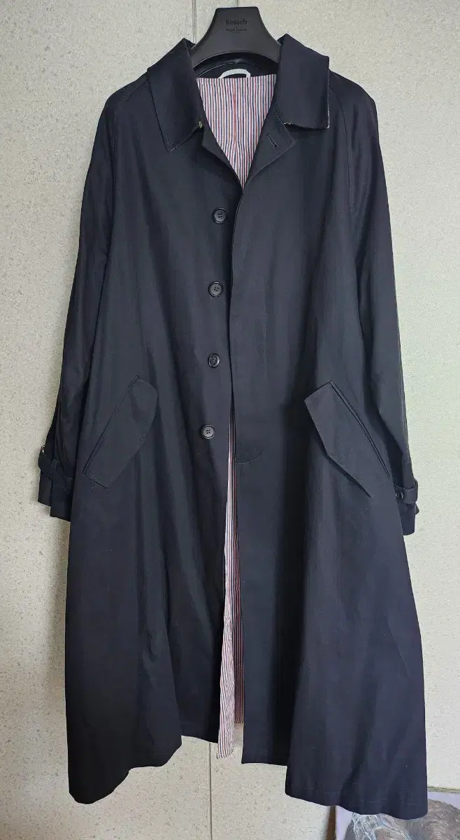 주카스페이스 raglan robe 트렌치 코트 톰브라운 버버리