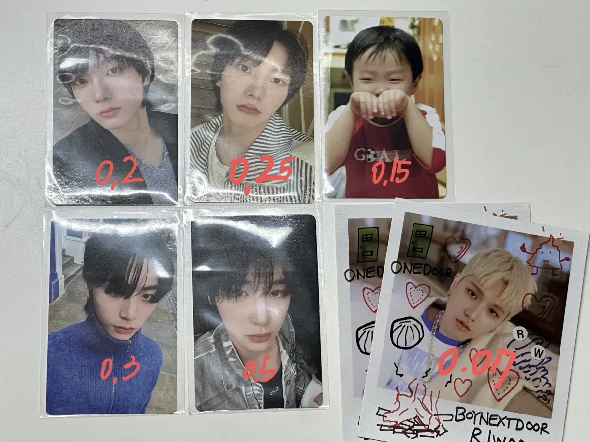 Boynextdoor photocard wts.