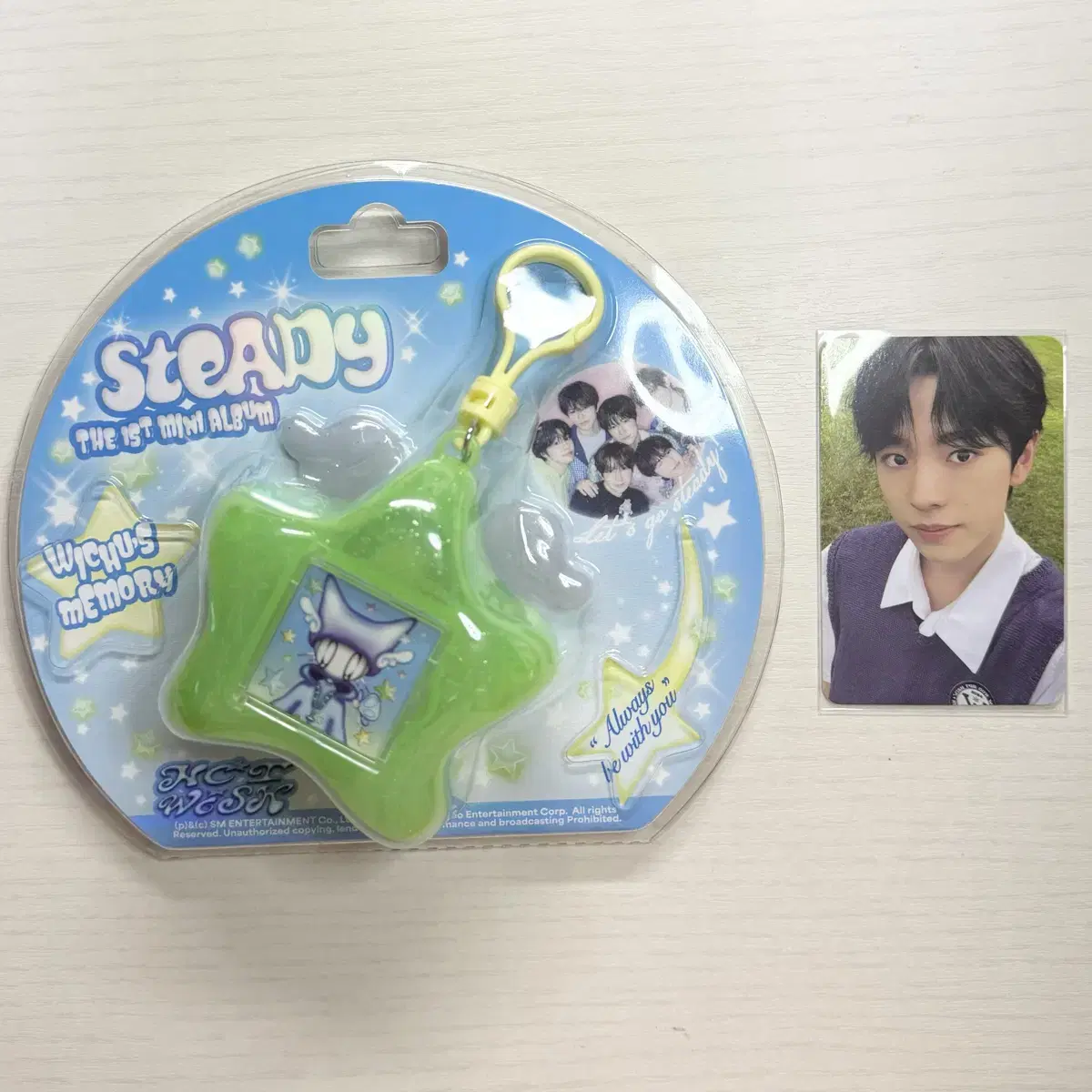 NCT wish Steady keyring album Yuushi wts / Yuushi Photocard / Yuushi Version