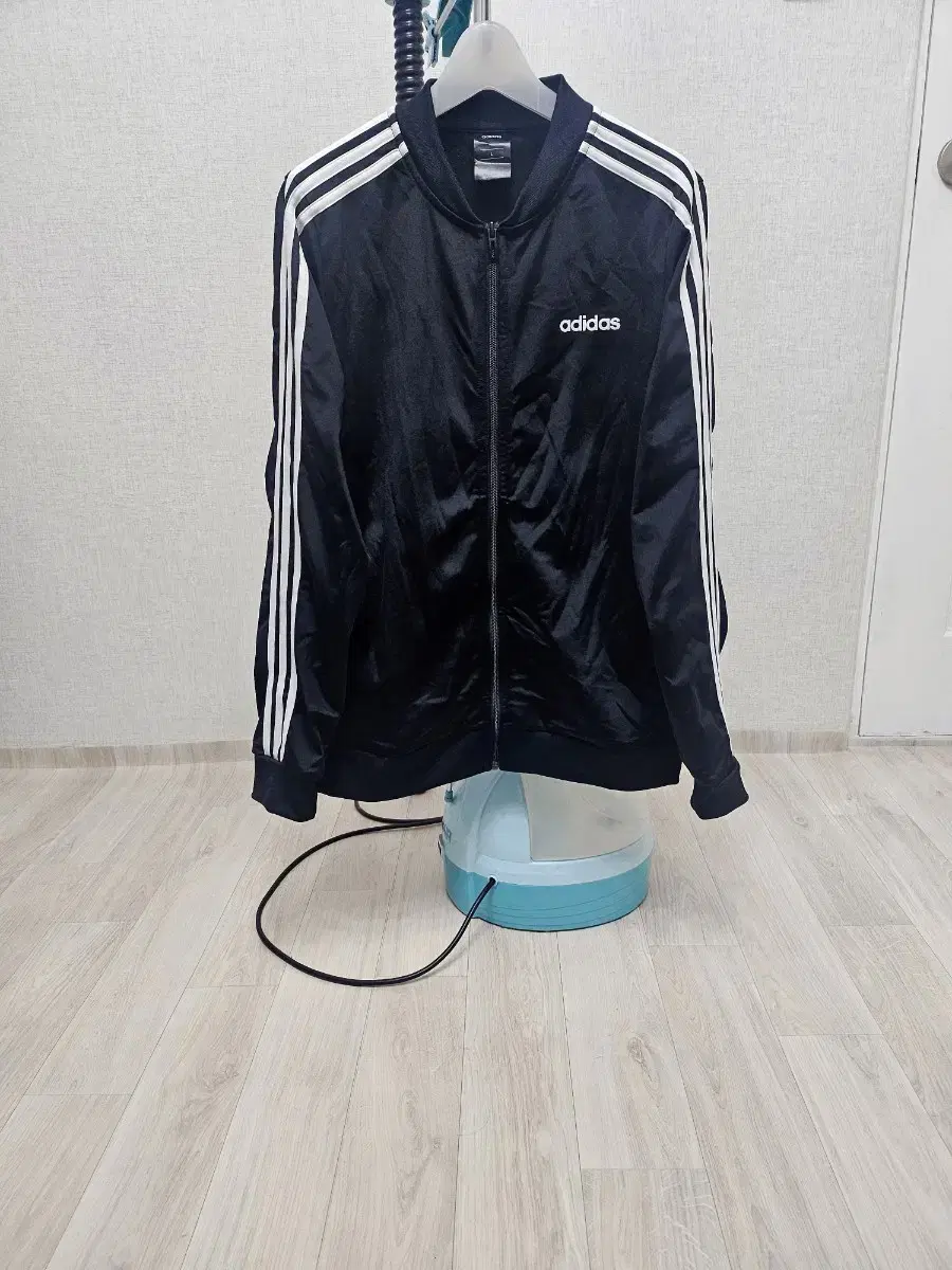 (100)L Adidas stc (Fishbowl) Essential [Black] Track Tops Jersey