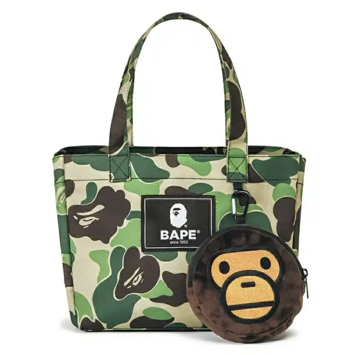 [일본잡지부록]베이프 Bape 카모 가방 토트백+베이비마일로 키링