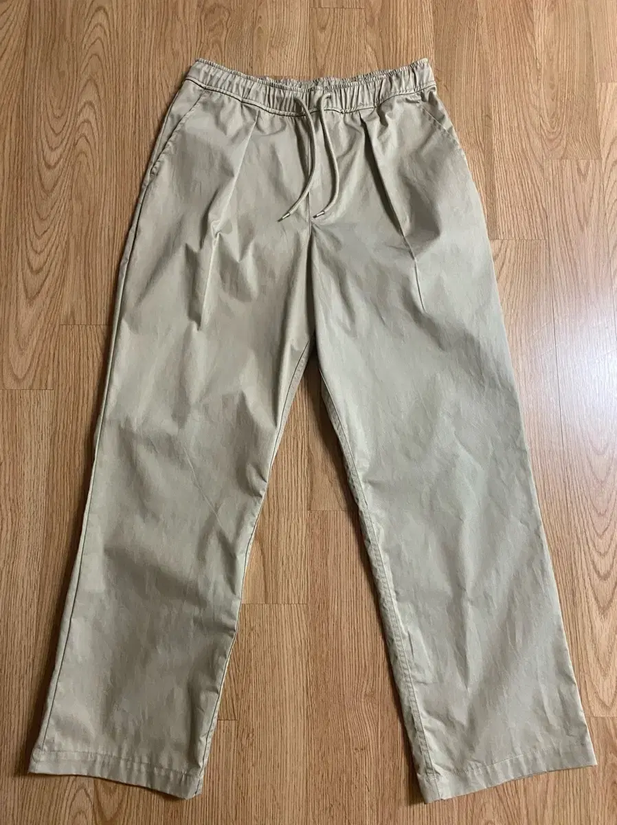 Node Archives Wide Tapered Banded Chino Pants