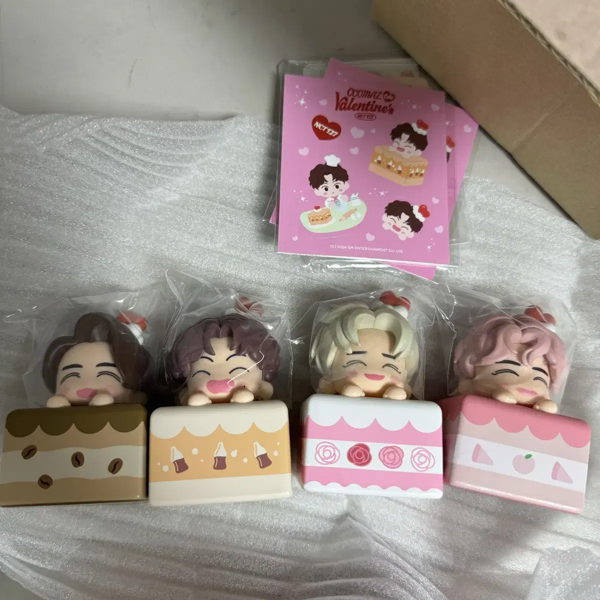 First Aid Nct 127 Kidz Valentine's Day Figure Special jaehyun mark taeyong Johnny