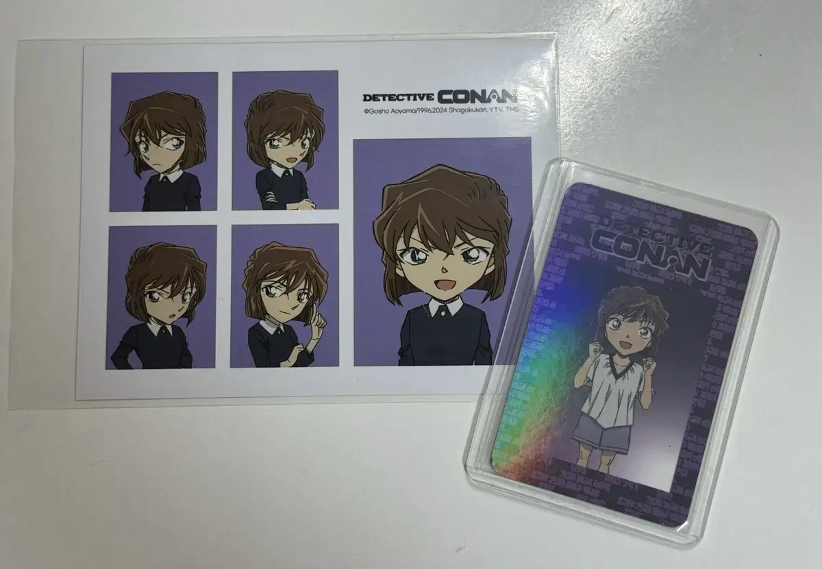 Detective Conan Haibara Eye Proof Photo Card