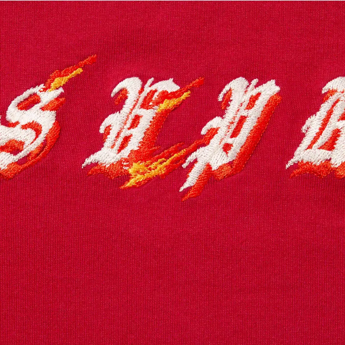 새상품) Supreme flames s/s top M사이즈