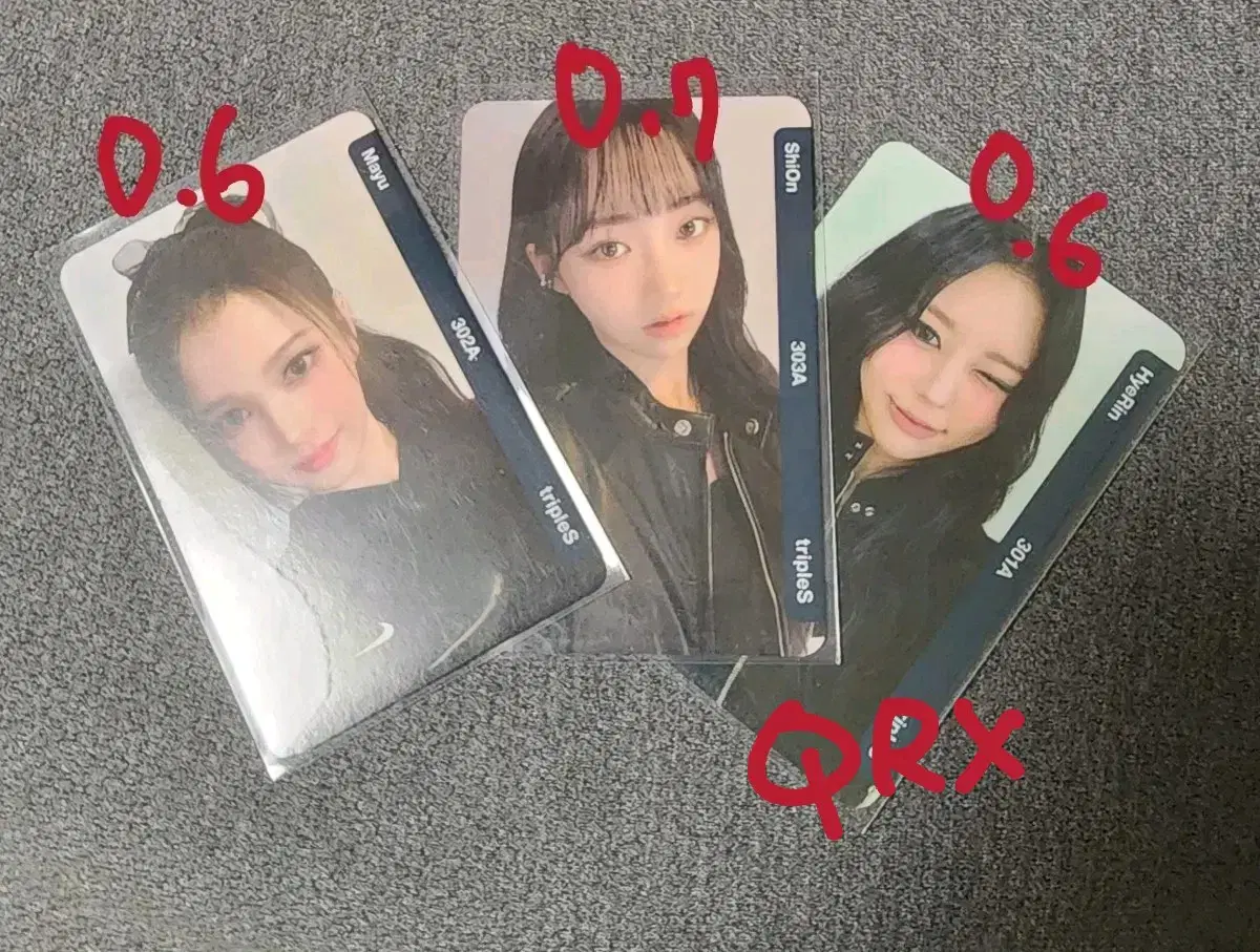 triples album objects sion mayu hyerin sell wts