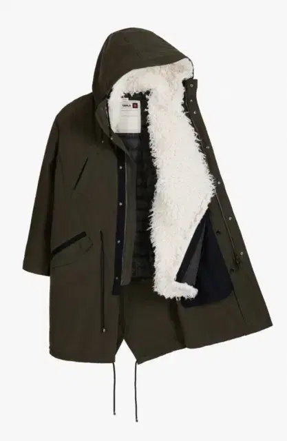 (NEW) Zara / Limited Edition Fishtail Field Dog Parka / 100