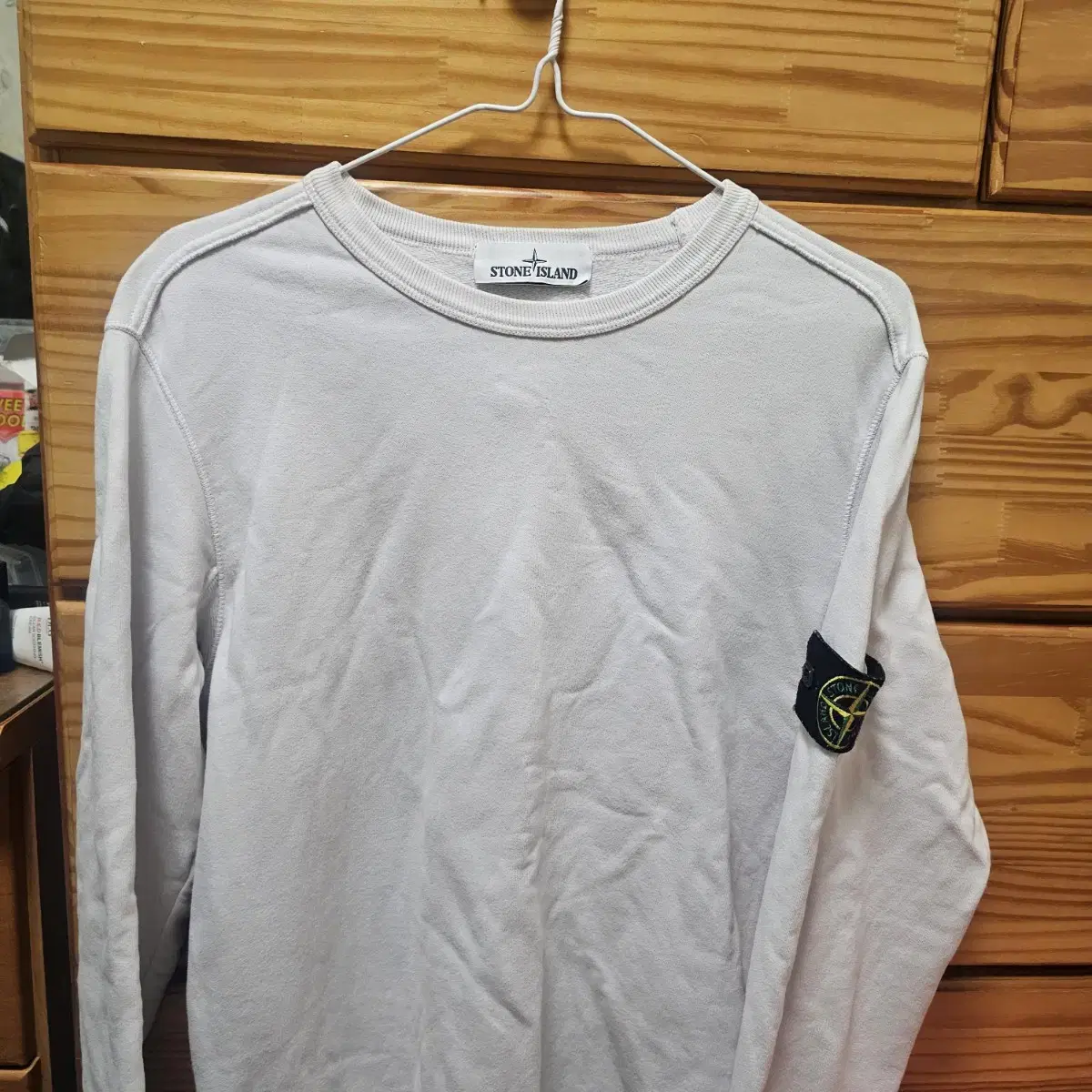 Stone Island Man to Man White S