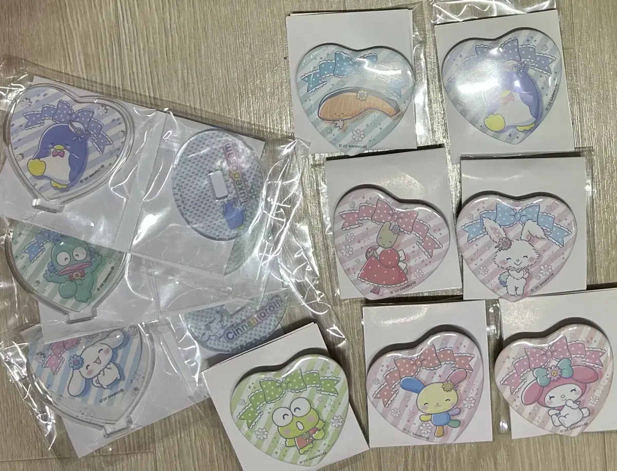 Sanrio character target badge & acrylic bulk sells