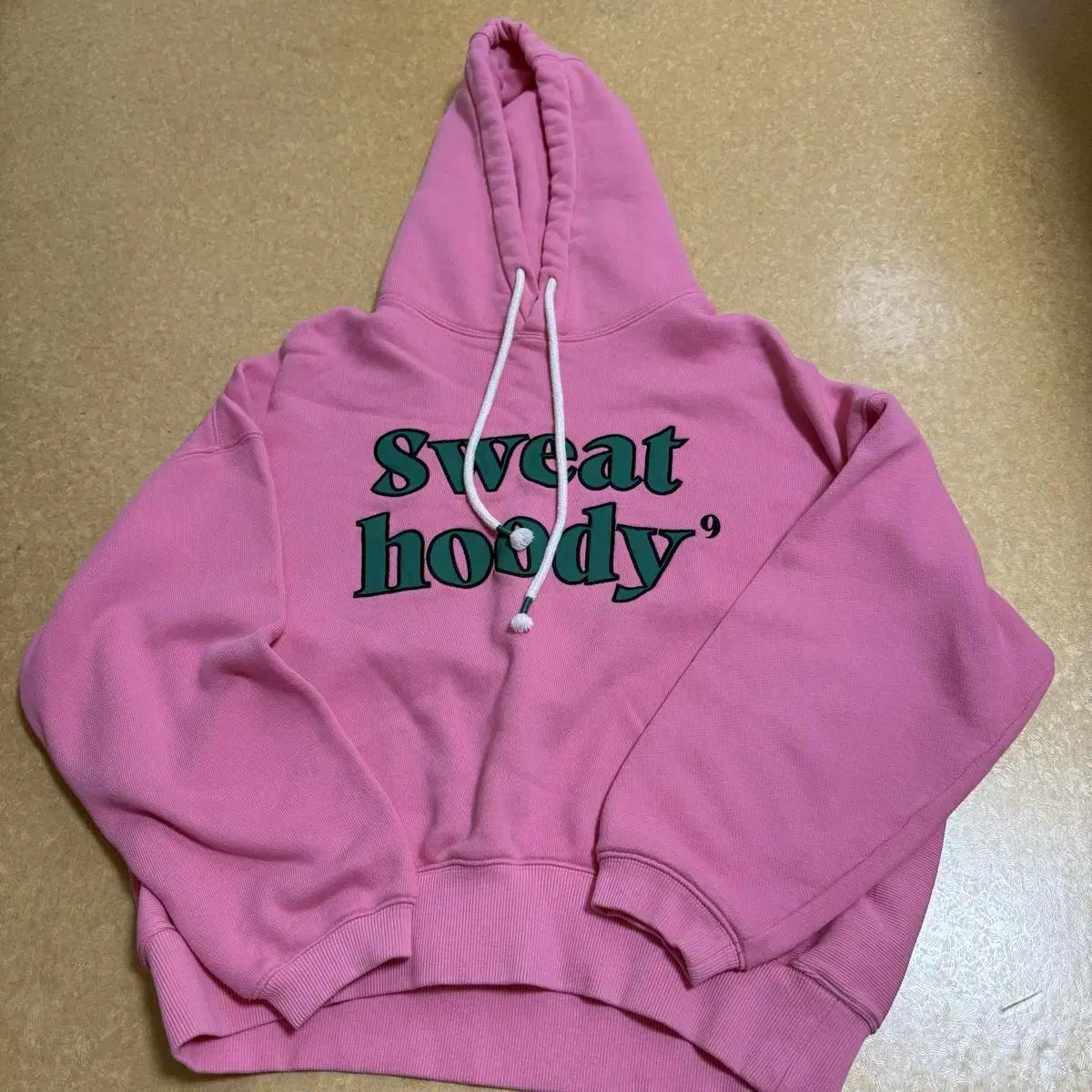 카테고리9 SWEAT HOODY CHEWING PINK 후드 셋업 S