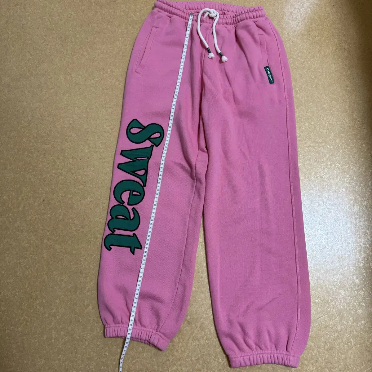 카테고리9 SWEAT HOODY CHEWING PINK 후드 셋업 S