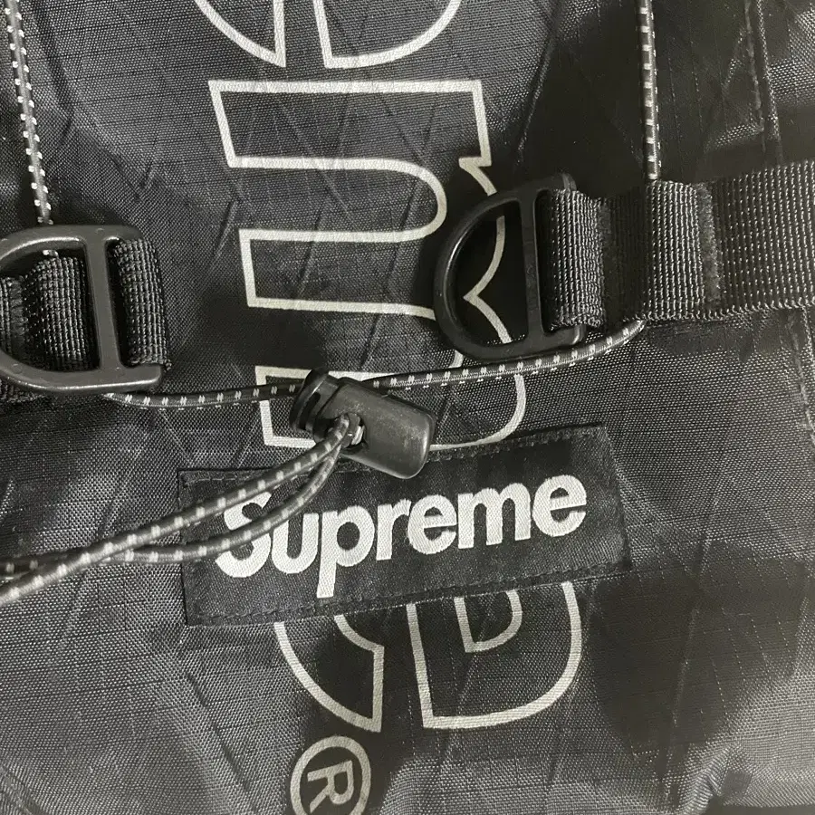 Supreme 18fw backpack black