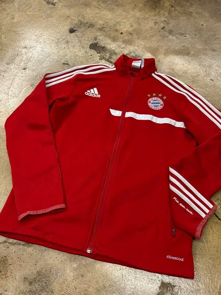 [Authentic/95] Adidas Munich Bayern Track Top Jersey Red