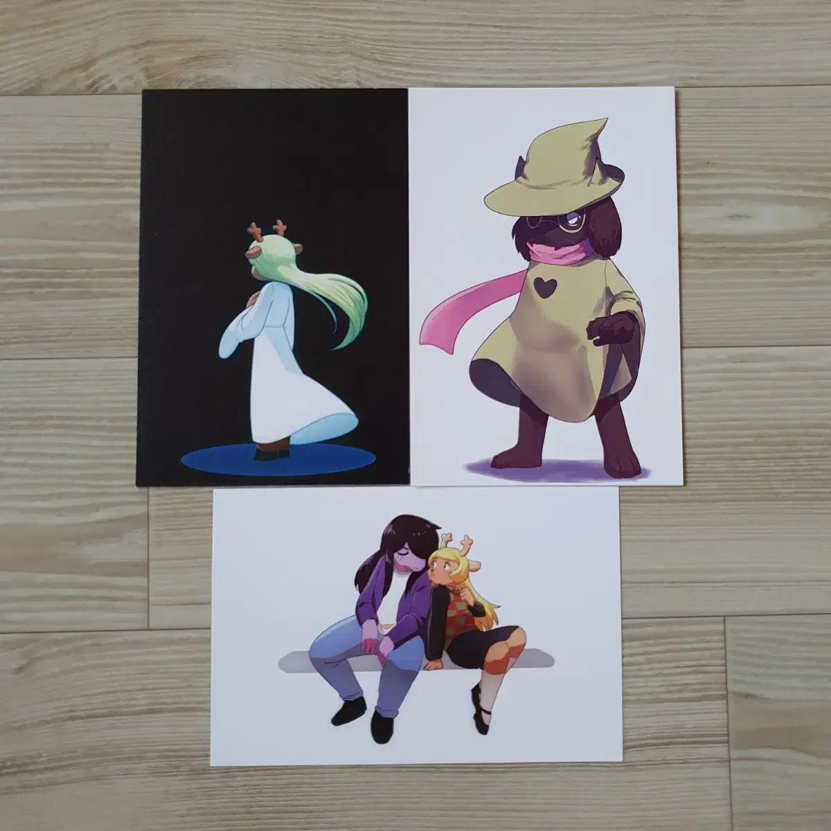 Undertale Delta Lune unofficial goods postcard bulk Sells