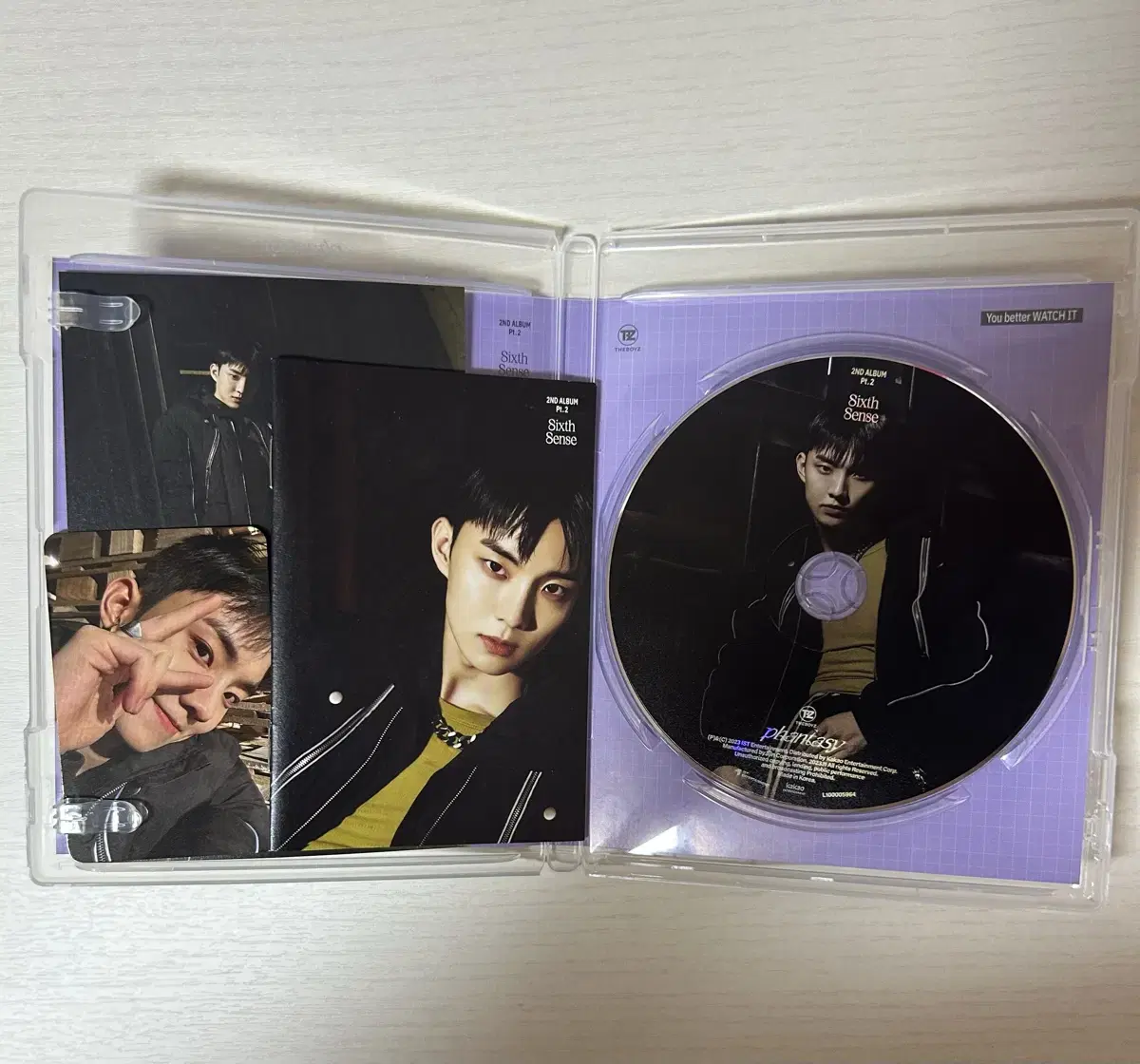 The Boyz Watch It Fantasy Sixth Sense unsealed album dvd DVD q