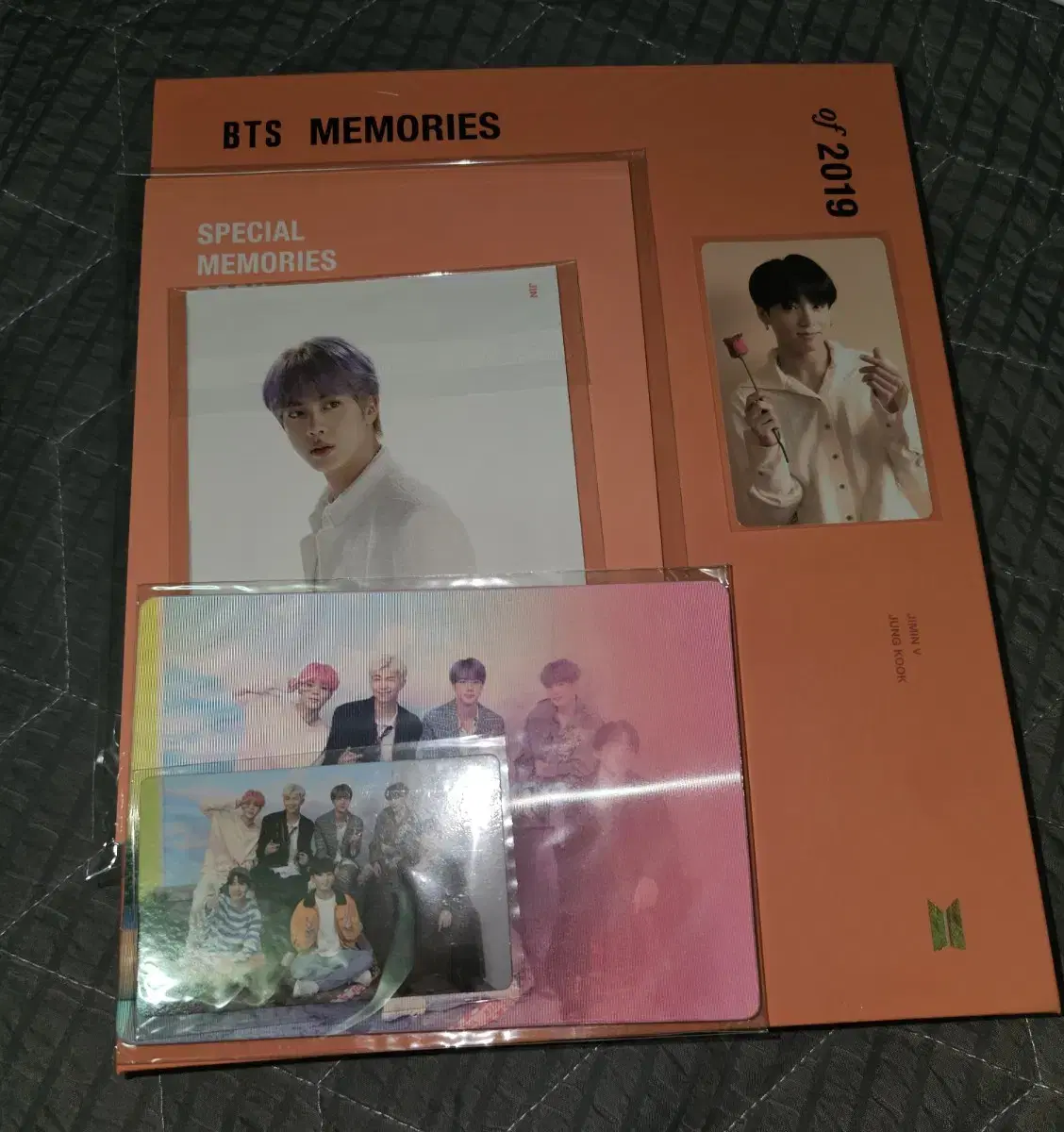 Takpo)BTS 2019 Memories full set pre-order benefit Lenticular+HologramPhotocard