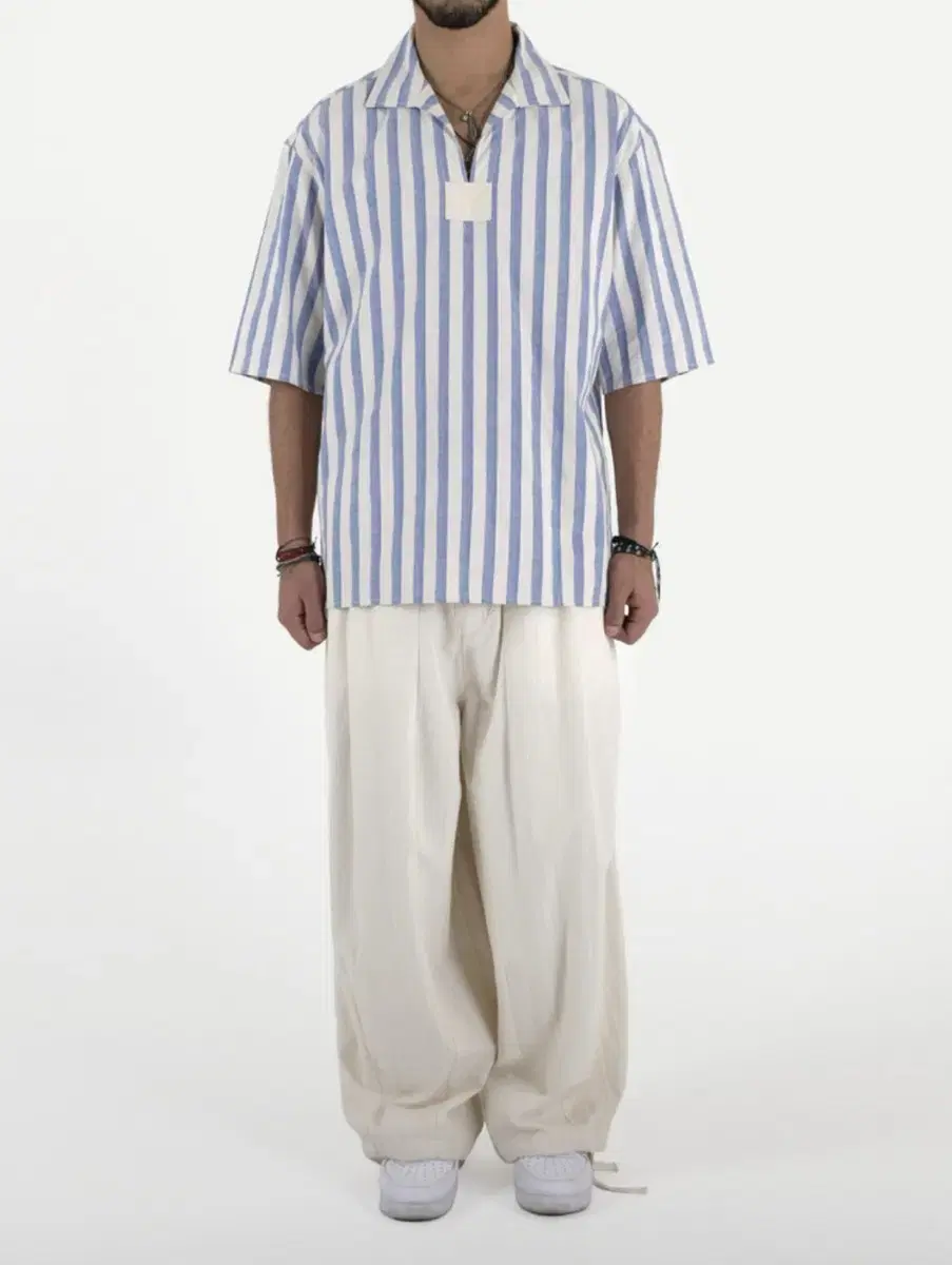 MERELY MADE Striped linen shirt 2 / MERELY MADE