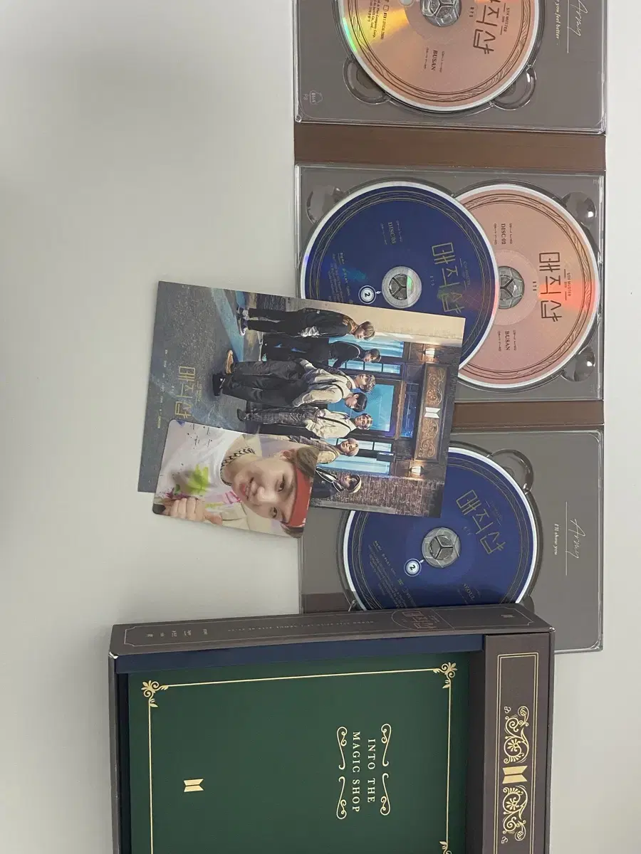 방탄 방탄소년단 BTS 5기 머스터 머오터 매직샵 DVD 슈가포카