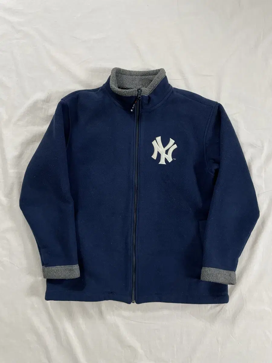 MLB New York Yankees Big Logo Fleece Jacket XL