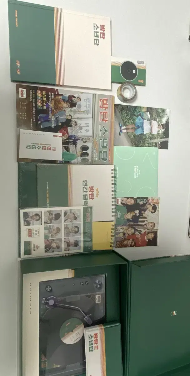 Bangtan BTS 2021 season's greetings full set Wts of Charms