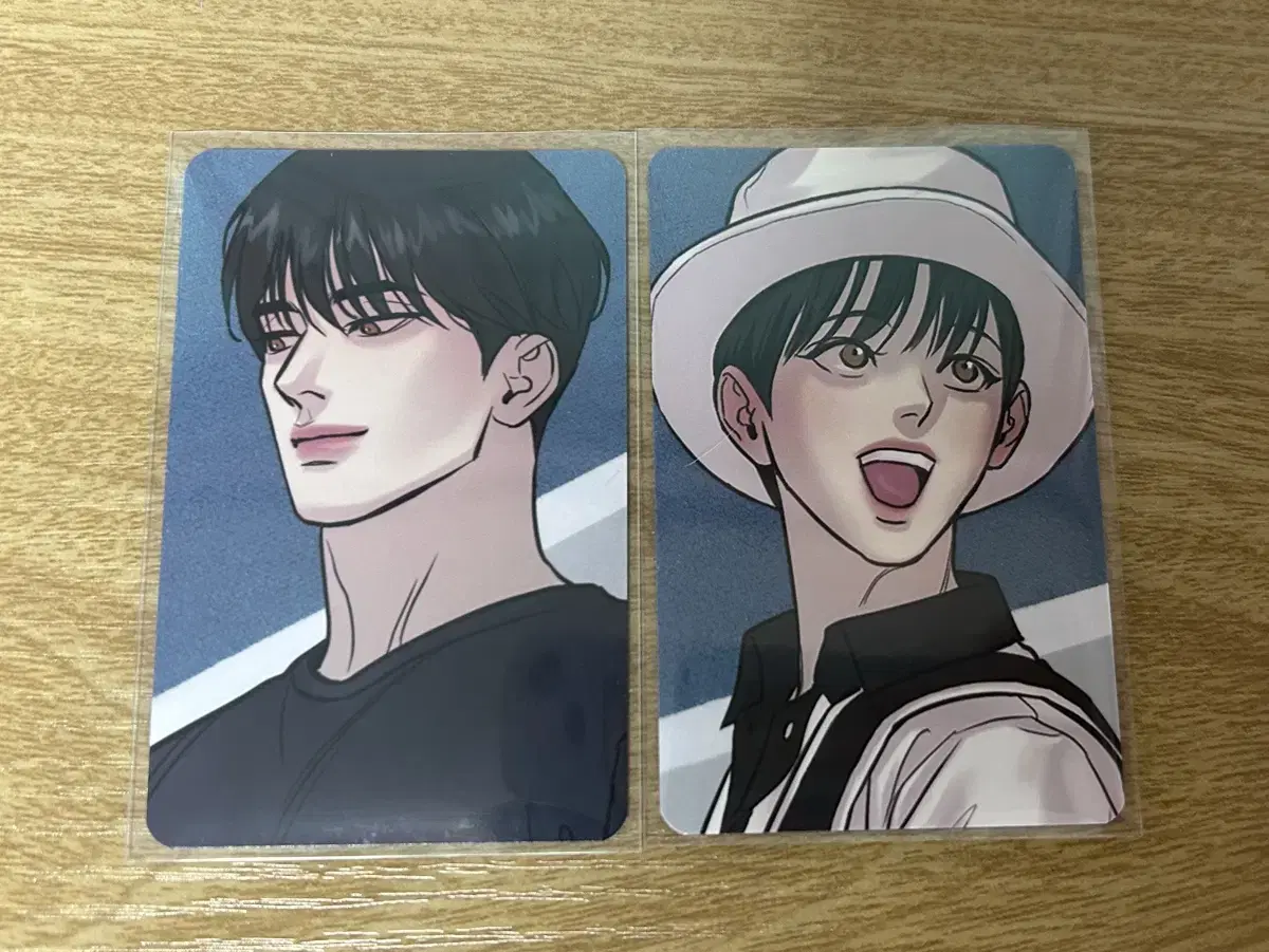 팀레진 photocard 포토카드 야화첩 징크스 백라이트 칼과꽃 걷지않는다리