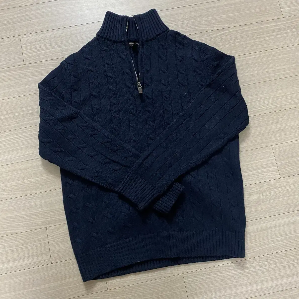 Banana Republic Vahn Zip-Up Knit M