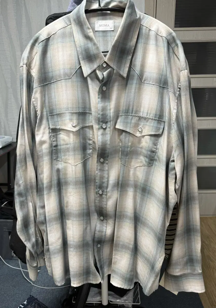 Momadesign Western Check Shirt 48