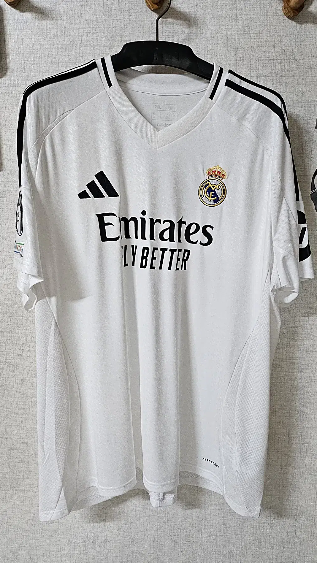 Real Madrid 24-25 home shirt for sale (Mbappe number 9)