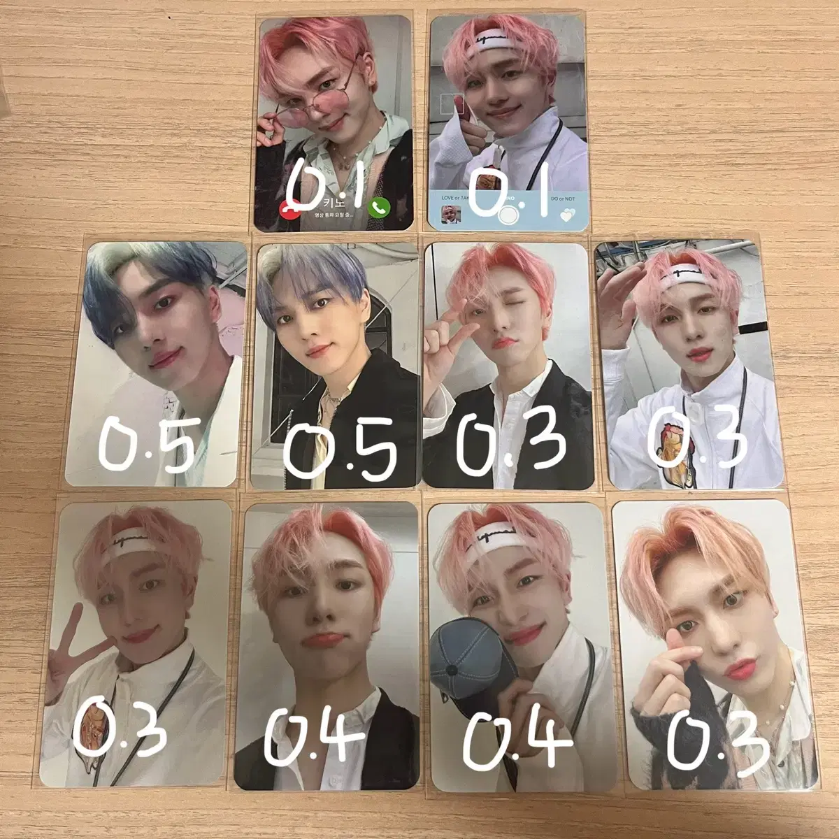 Pentagon photocard WTS