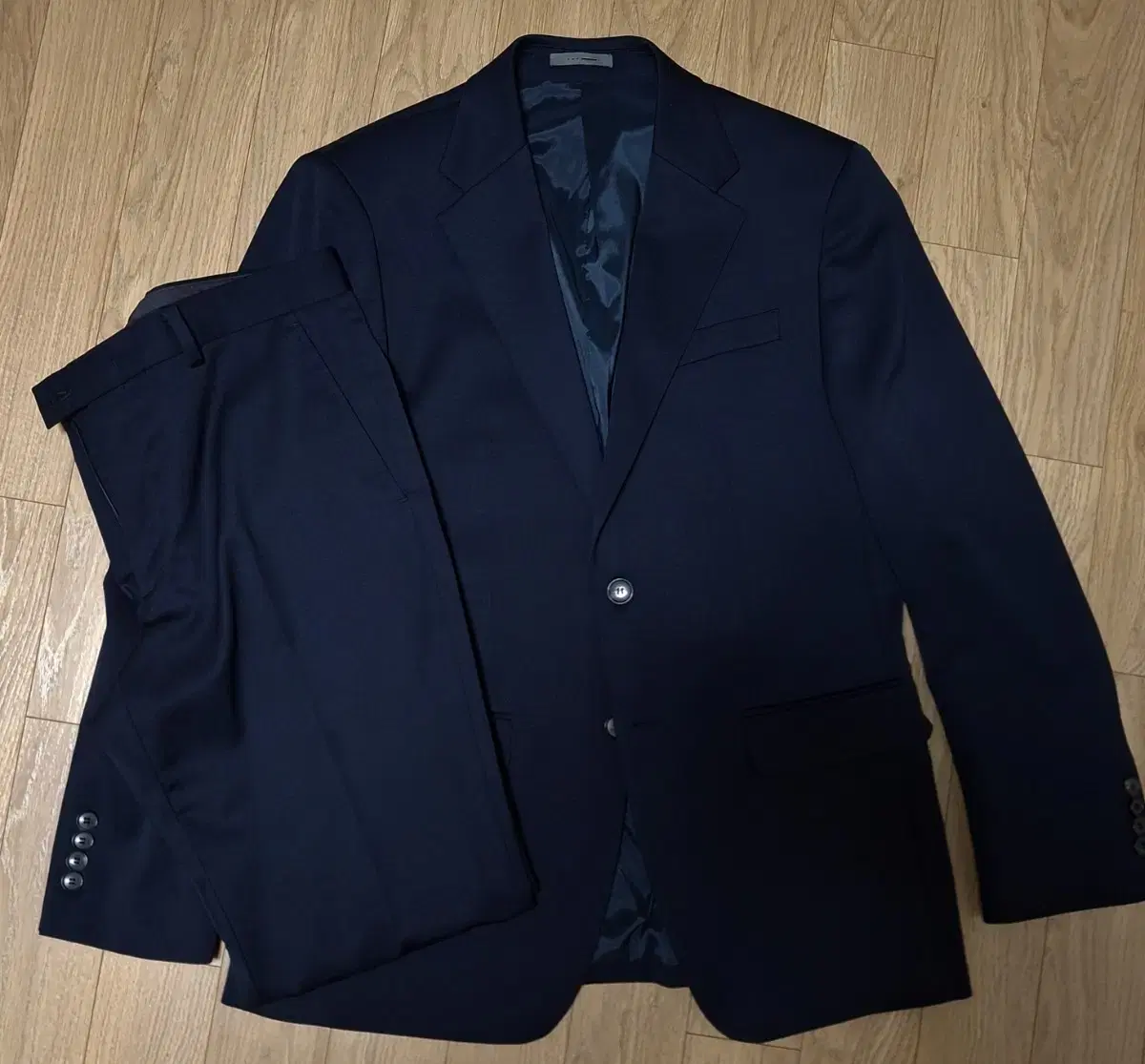 Zeke SIEG Navy Suit Top and Bottom Set