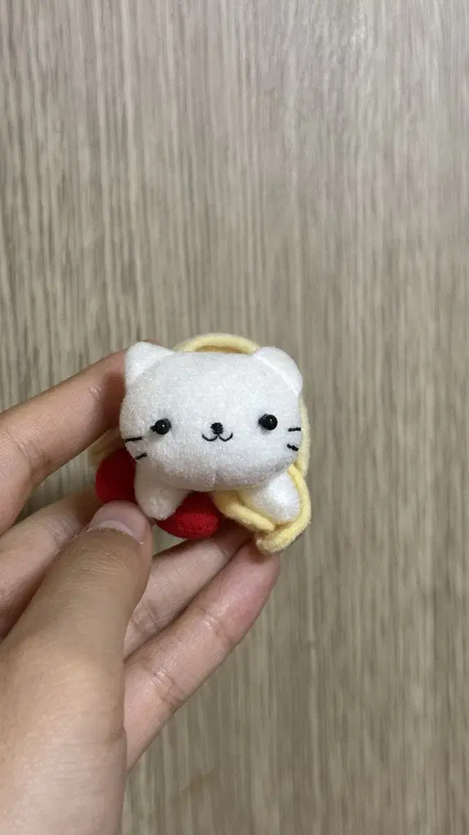 Sanx Classic Nyan Nyan Nanko Crepe keyring doll