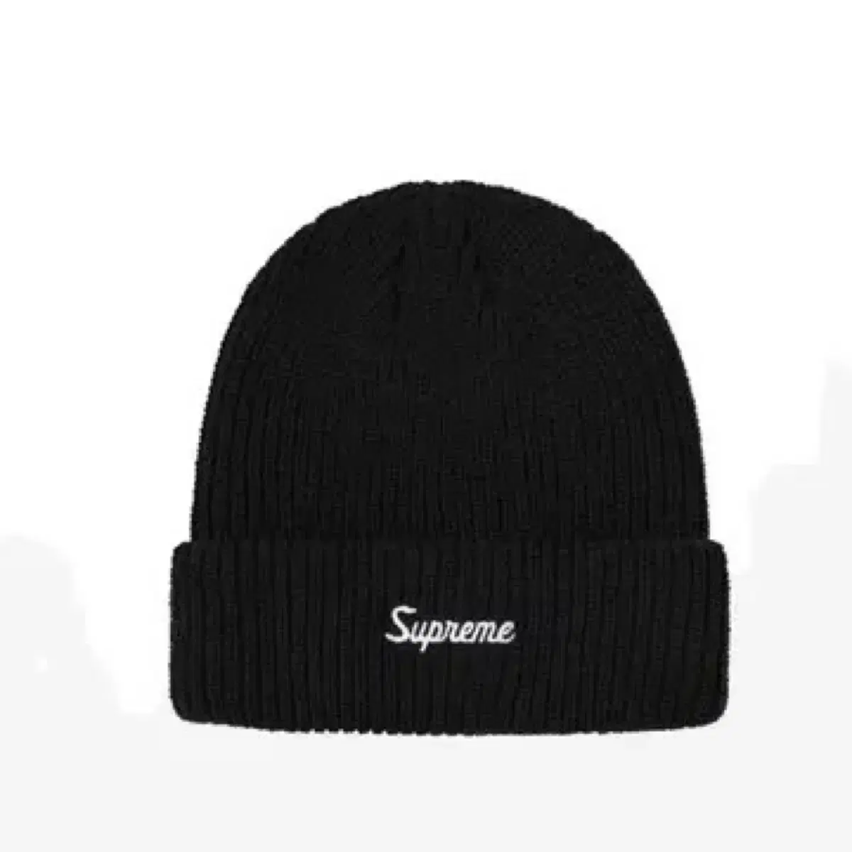 슈프림 Supreme Loose Gause Beanie Black