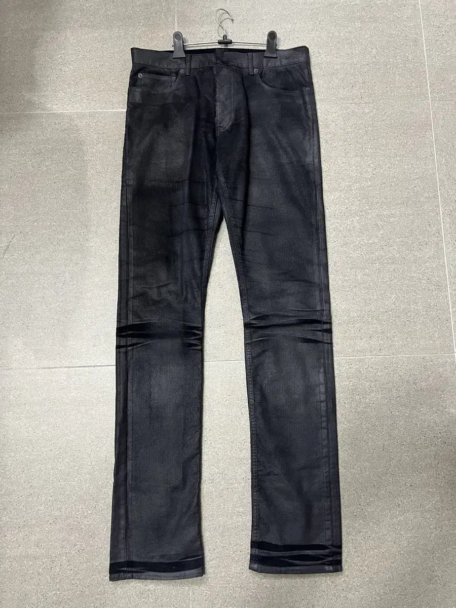 [48] Dior Homme LUSTER 03AW Black Waxed Corduroy