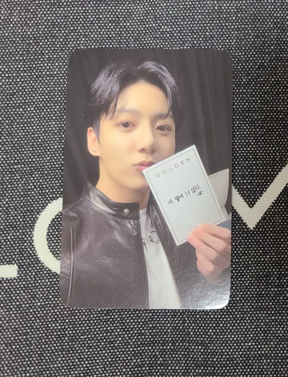 Jungkook zu zu 2 pre-order benefit photocard I.M. Steel Movie