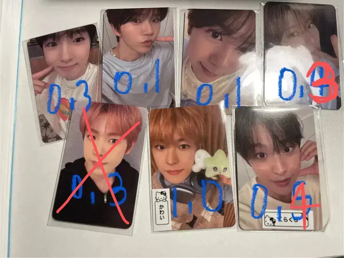 NCT wish Uushi riku Sakuya unofficial goods official goods wts 