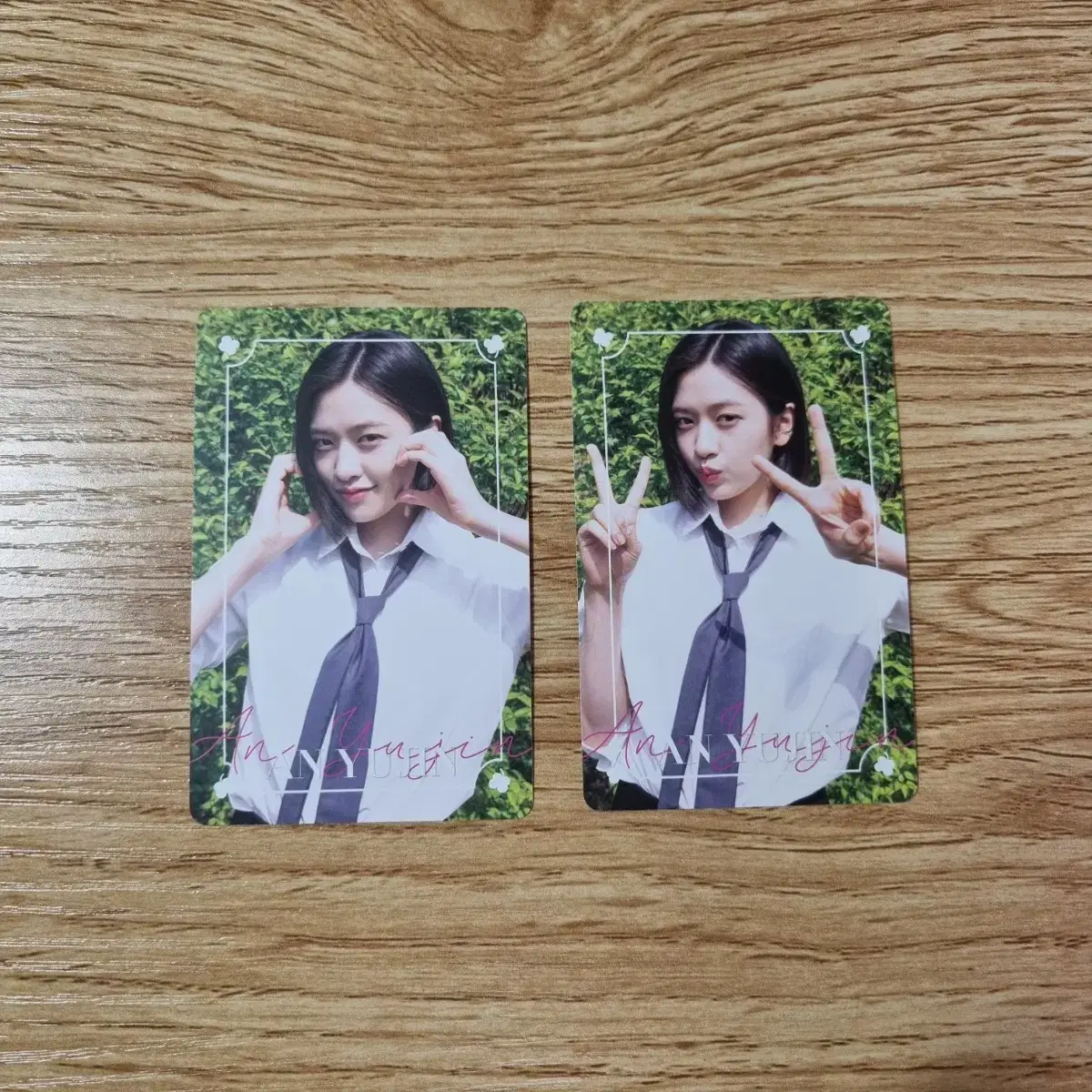 ive ahn yujin dikon lucky photocard wts ahn yujin falllay jang wonyoung leeseo