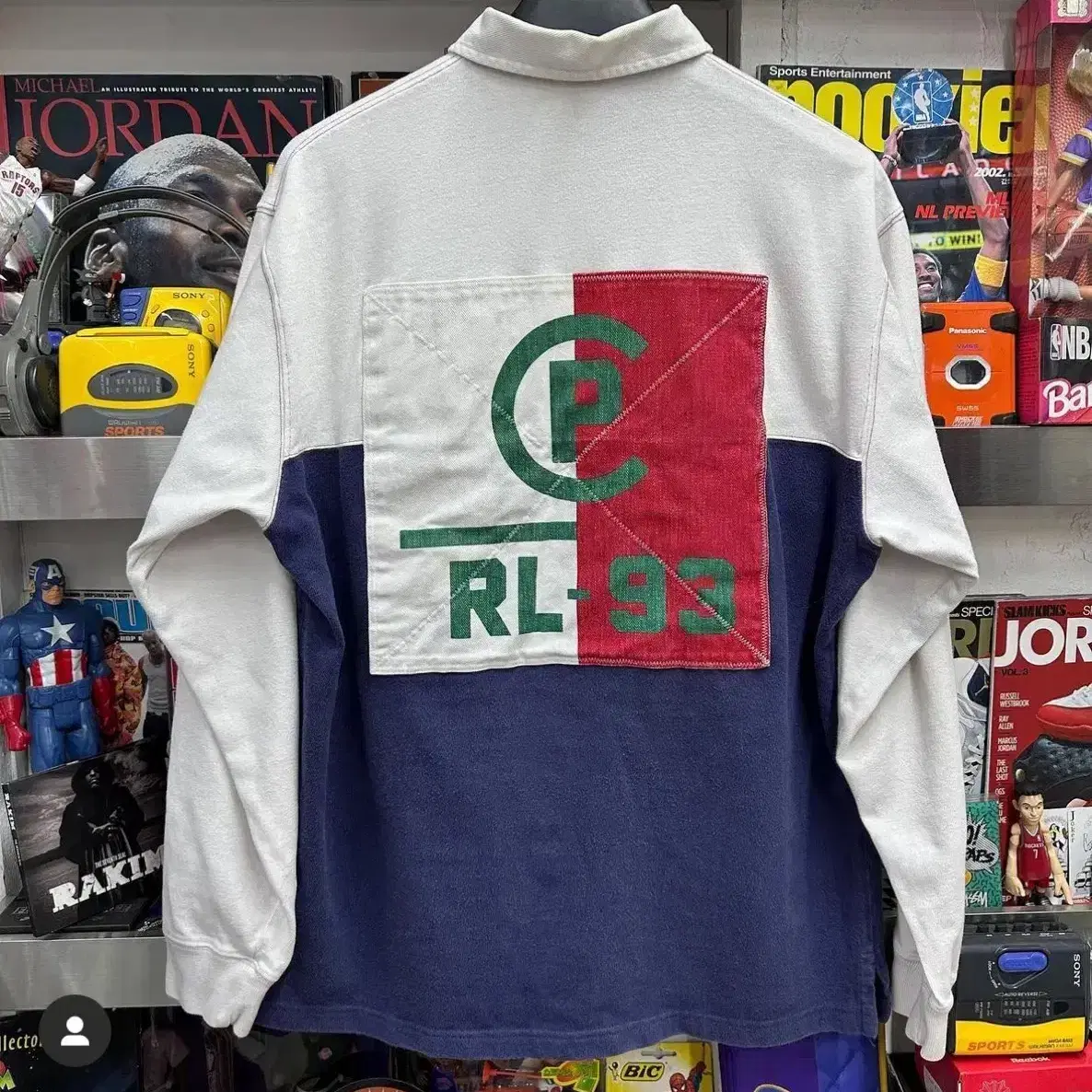 90S POLO CP93 RL93 RUGBY SHIRT 폴로