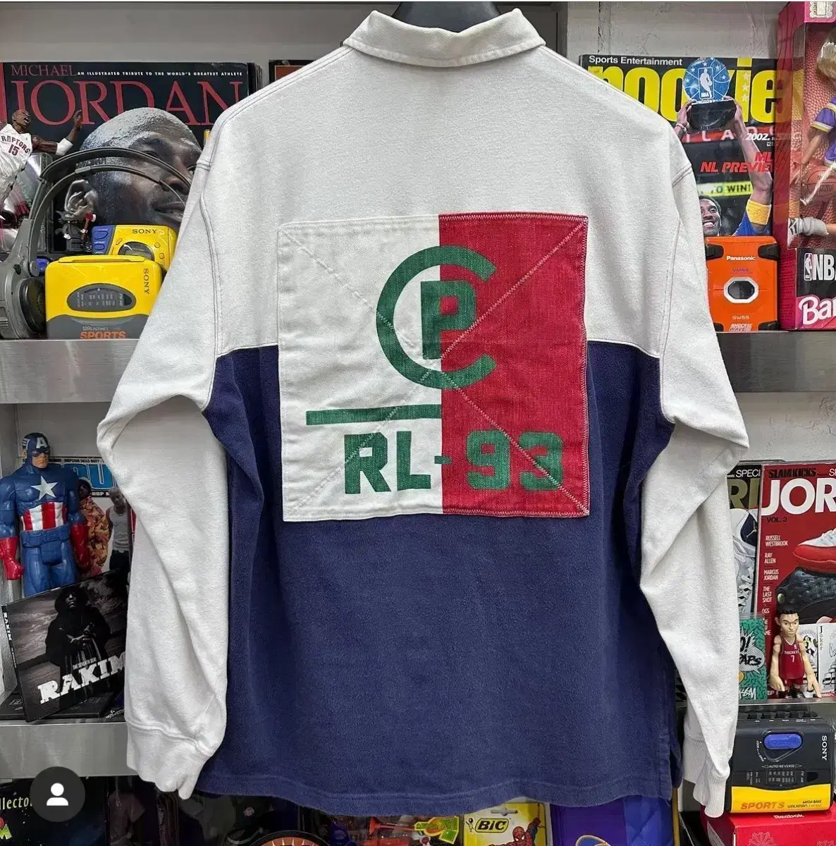 90S POLO CP93 RL93 RUGBY SHIRT Polo