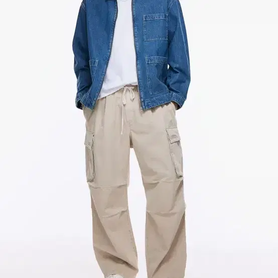 H&M 데님 청자켓 M