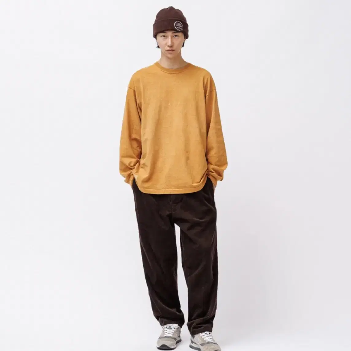 새상품 WTAPS 더블탭스 24FW 긴팔 티셔츠 블랙 L