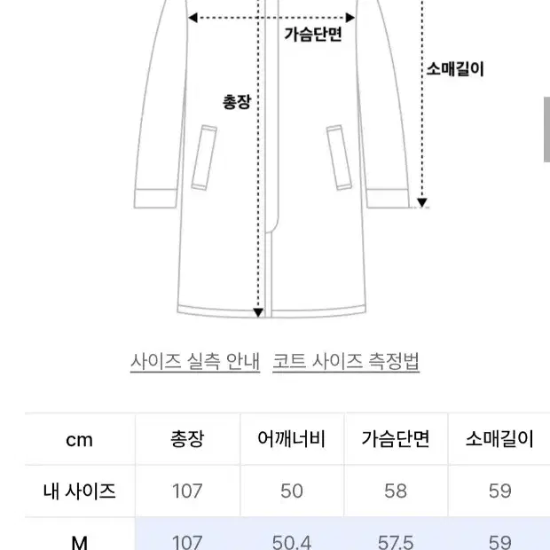 (무료배송)캐시미어 싱글 코트 M사이즈 (무탠다드) ~11/30 판매